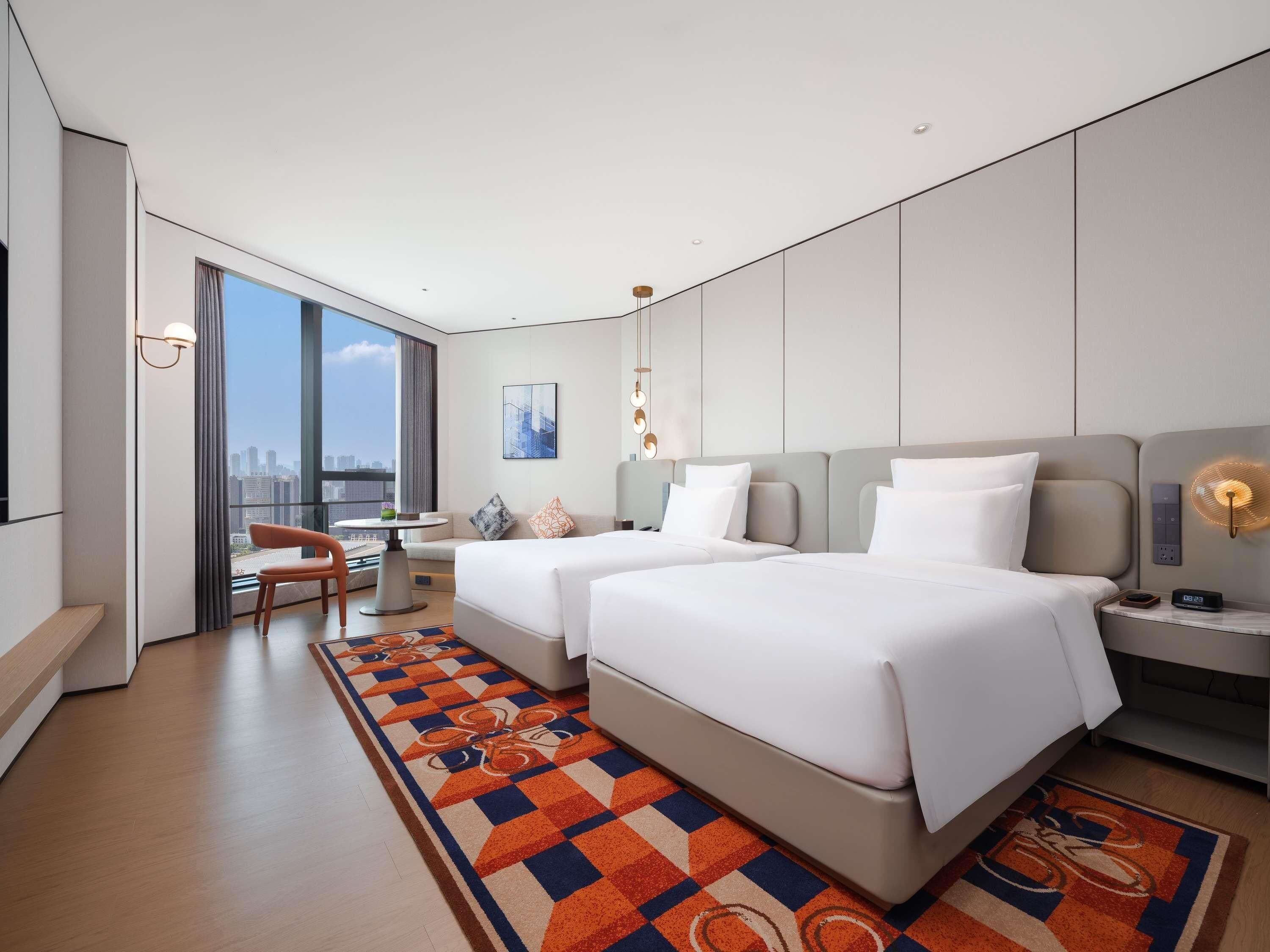 In-room safe, desk, soundproofing, free cribs/infant beds