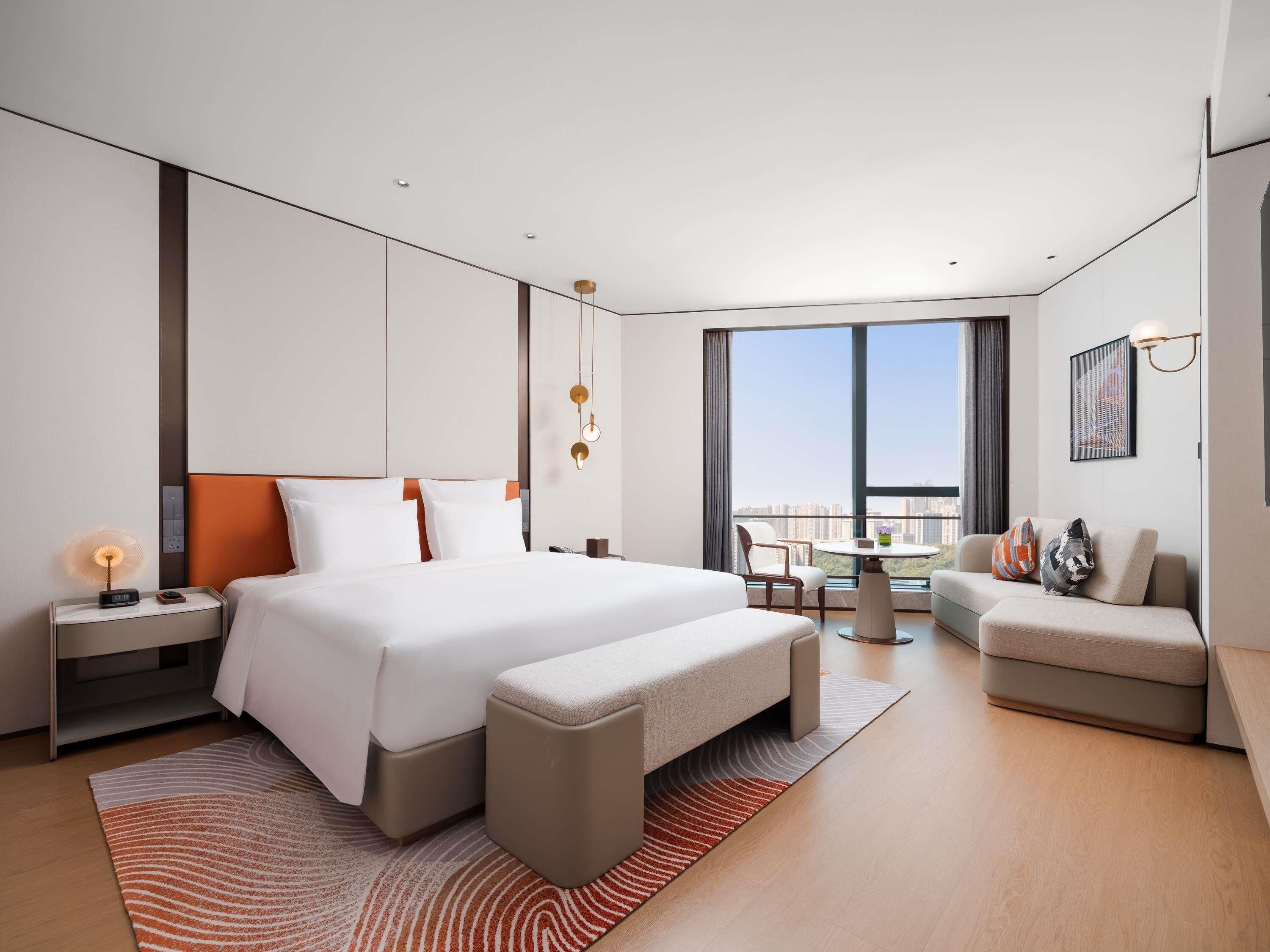 Deluxe Room, 1 King Bed with Sofa bed | In-room safe, desk, soundproofing, free cots/infant beds