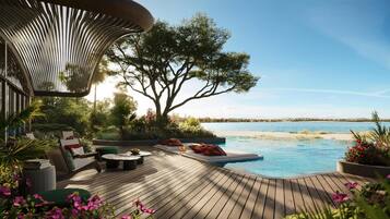 Indoor pool, outdoor pool