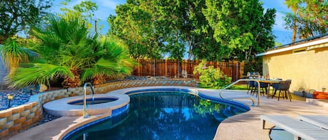 Beheizter Pool