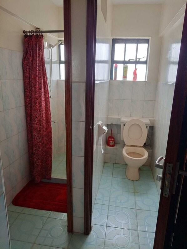 Towels, soap, toilet paper
