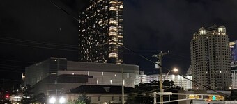 Atlantic City skyline view on Private Balcony near Boardwalk, Beach & Casinoâs