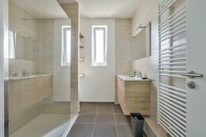 Towels, soap, toilet paper
