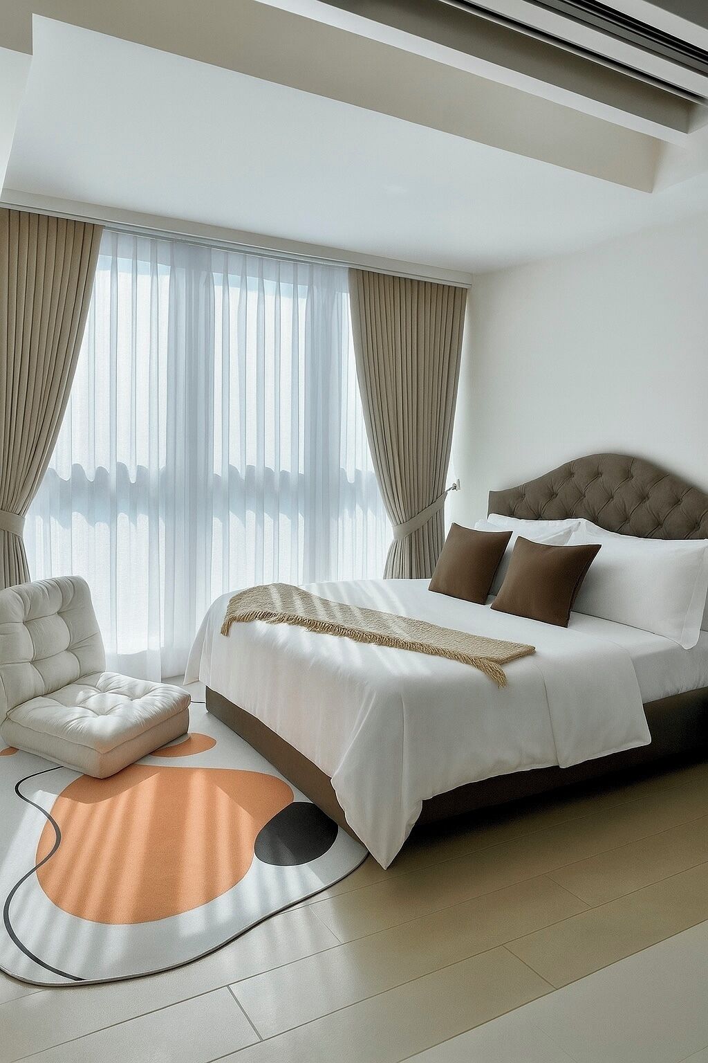 1 室のベッドルーム、WiFi、ベッドシーツ