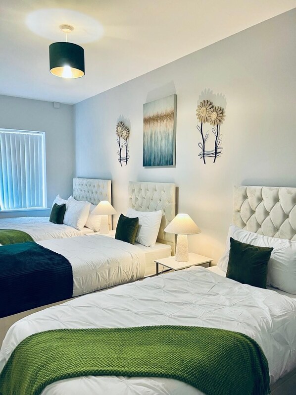 1 bedroom, iron/ironing board, Internet, bed sheets