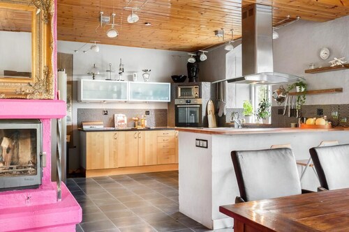 Beautiful house in a viking village in a little cozy town between 2 castles,