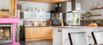 Beautiful house in a viking village in a little cozy town between 2 castles,