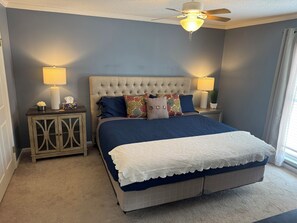 1 soverom, strykejern/-brett, wi-fi (inkludert) og sengetøy