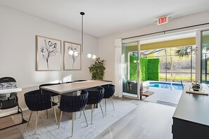 Dining - Modern 4BR w/ Private Pool in Solterra Resort (Davenport)