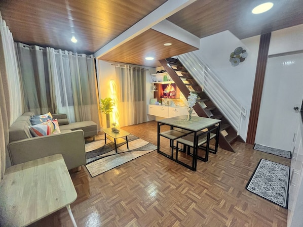 小屋, 1 間臥室, 吸煙房, 花園景觀 | 客廳