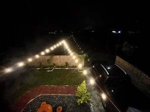 Ferienhütte, 1 Schlafzimmer, Raucher, Gartenblick | Garten