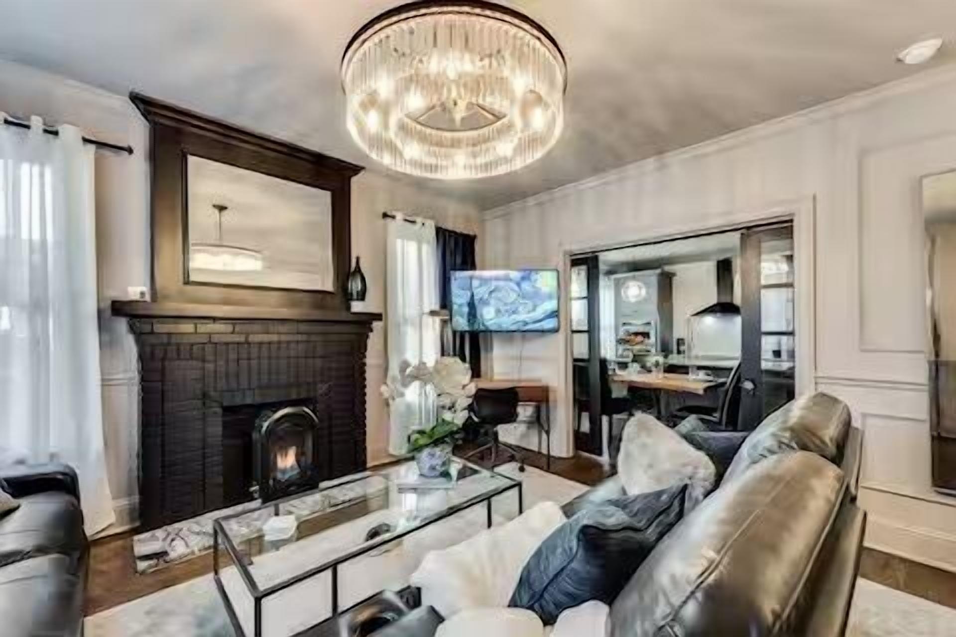 Smart TV, fireplace, offices