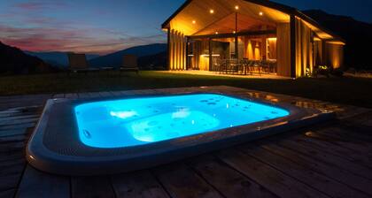 Chalet 'L Piz Dolomites' avec vue sur la montagne, terrasse privée et Wi-Fi
