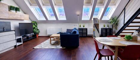 Appartement Luxe, véranda, vue ville