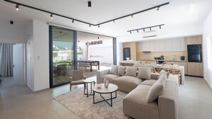 Villa, 5 Bedrooms, Private Pool, Garden View | Living room - Ayia Napa Orea Villa OR9 (Ayia Napa)