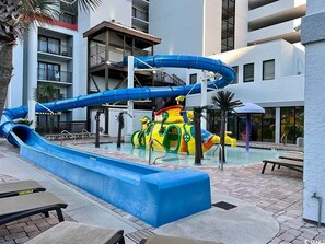 Indoor pool, a heated pool