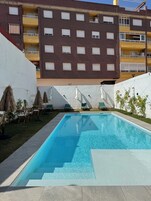 Seasonal outdoor pool