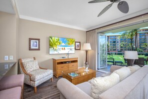 TV - Honua Kai Hokulani | 3 Free Rental Cars | KBM Resorts | Gorgeous Inner Courtyard | 3 Units, 5 Bedrooms | ML-1610 (Lahaina)