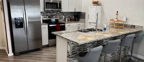 Microwave, oven, dishwasher
