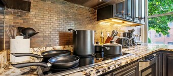 3-Story Historic Home | Steam Shower | 3 King Beds