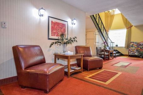 Sala de estar en el lobby. Charles River Inn