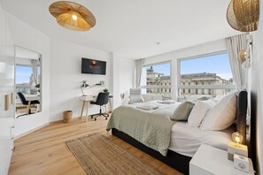 Bügeleisen/Bügelbrett, WLAN, Bettwäsche