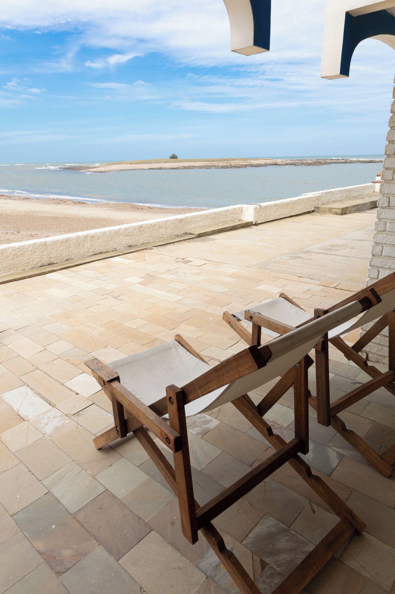 Superior appartement | Uitzicht op strand/zee