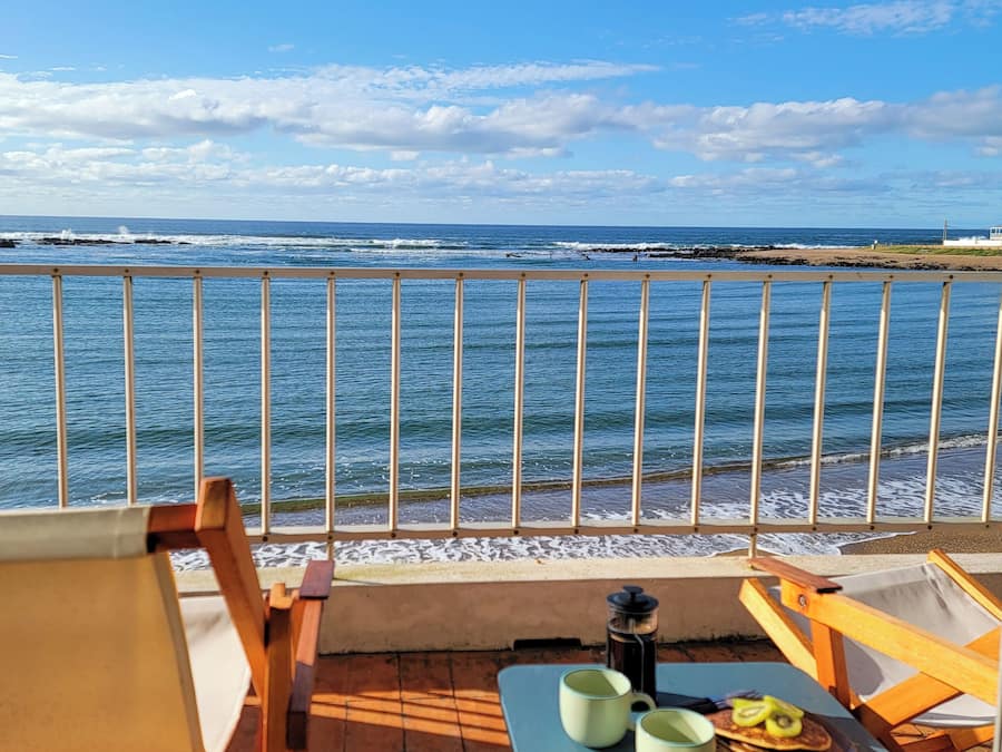 Utsikt fra overnattingsstedet