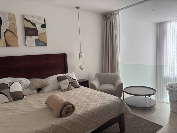 1 soveværelse, strygejern/strygebræt, Wi-Fi, sengetøj