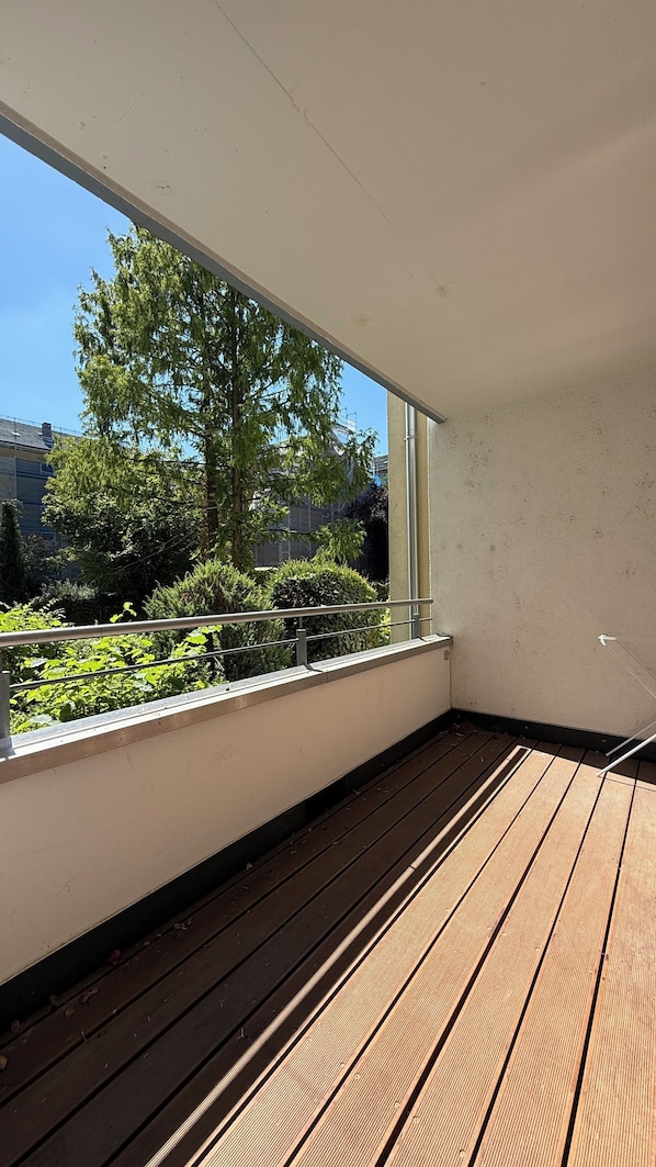 Klassiek appartement, uitzicht op tuin | Uitzicht op de tuin