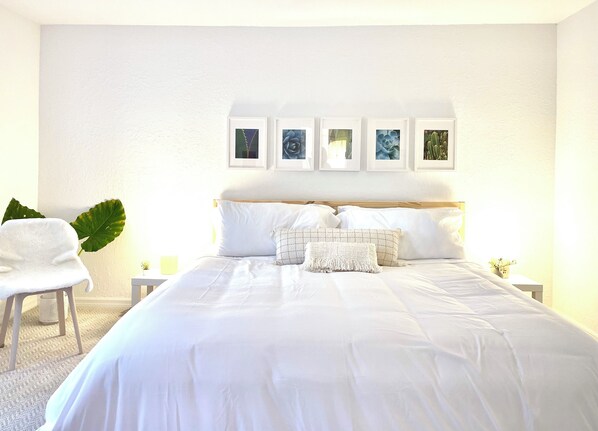 1 chambre, fer et planche à repasser, Wi-Fi, literie fournie