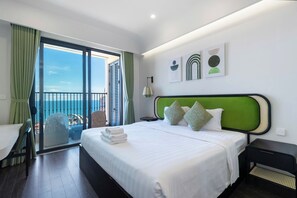 Deluxe Double Room, Balcony, Sea View