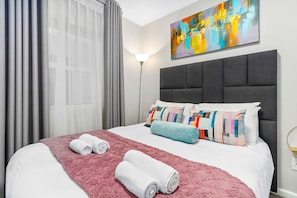 1 bedroom, iron/ironing board, free WiFi, bed sheets