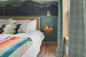 2 chambres, coffres-forts dans les chambres, bureau
