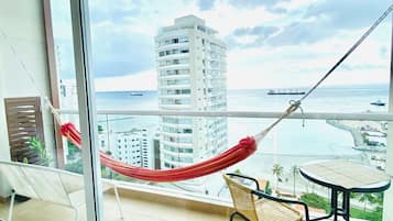 Superior Suite, Balcony, Beach View | Free WiFi, bed sheets, wheelchair access