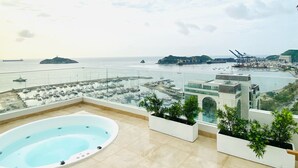高級套房, 陽台, 海灘景觀 | 露台/庭院