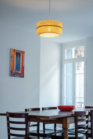 Dining - Charming air-conditioned duplex - 3 bedrooms - Cœur d'Argelès-sur-Mer (Argelès-sur-Mer)