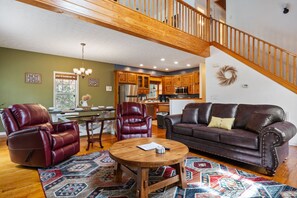 TV connectée, cheminée