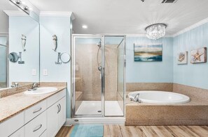 Apartment, Mehrere Betten (Laketown Wharf 1933) | Badezimmer
