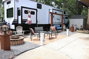 Overnattingsstedets uteområder