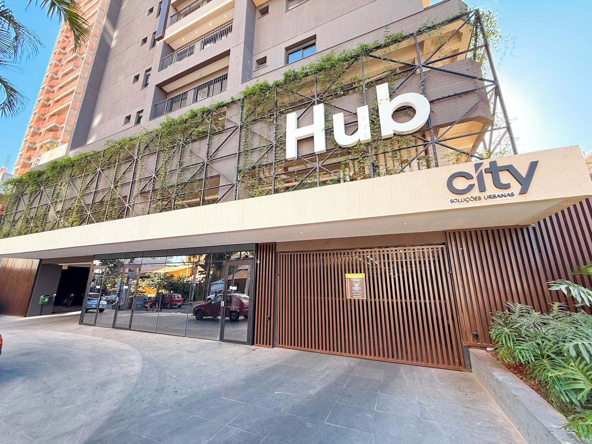 Fachada da propriedade