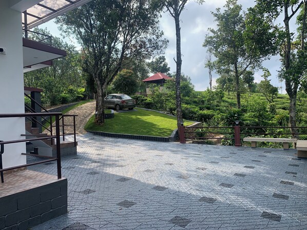 Enceinte de l’hébergement