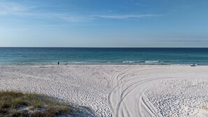 Sun-loungers, beach towels
