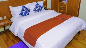 Free WiFi, bed sheets