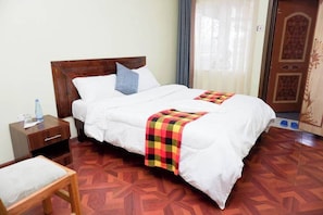 Wifi gratis y ropa de cama