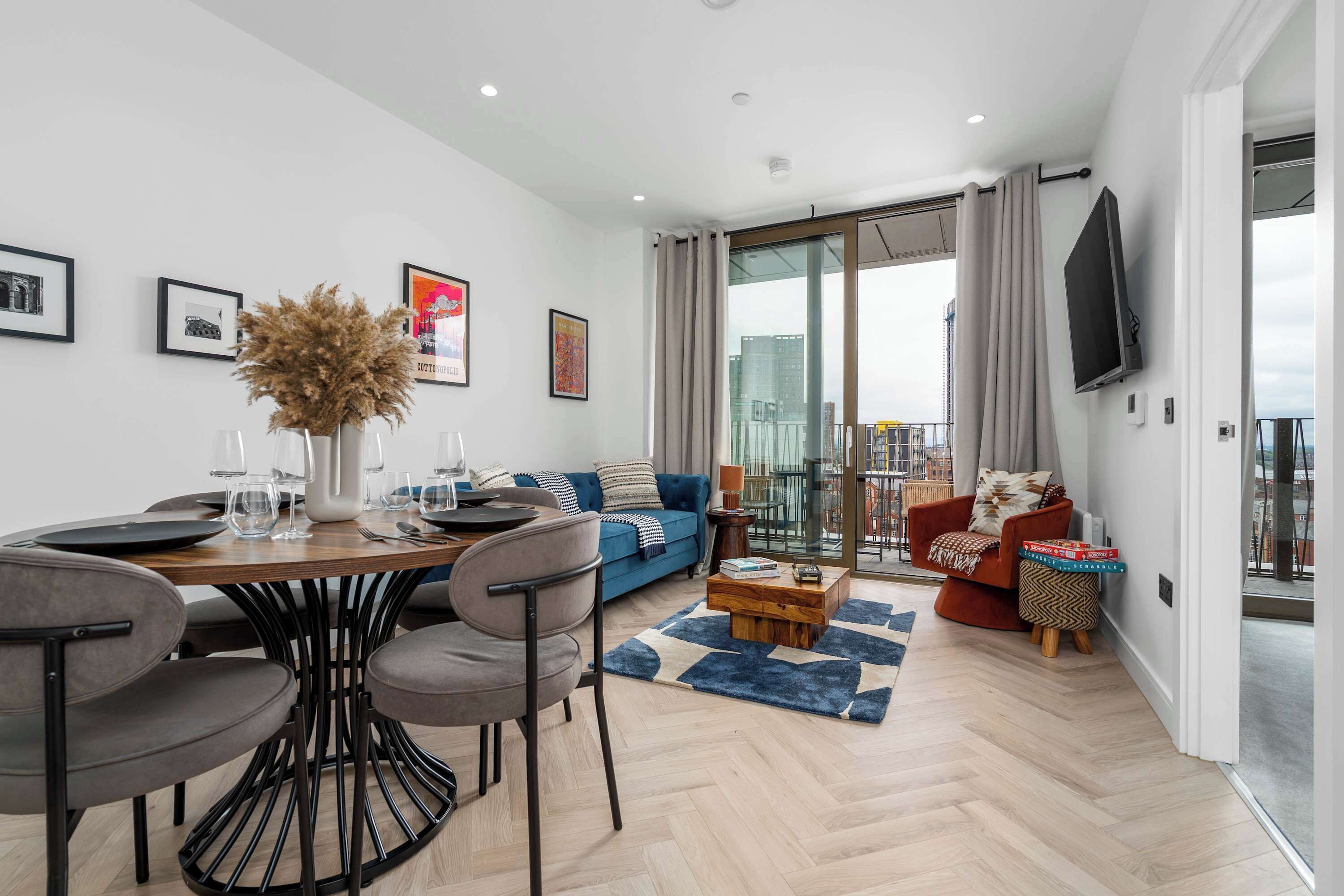 Leilighet | 1 soverom og internett