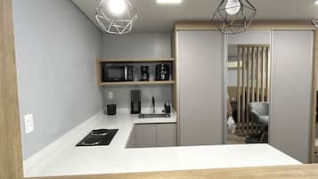 Apartamento básico | Cocina privada