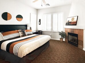 1 chambre, bureau, fer et planche à repasser, Wi-Fi gratuit