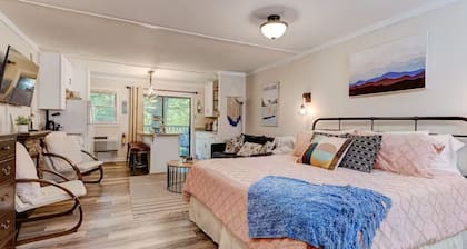 Cozy Chic Lake Lure Studio Rumbling Bald Resort Access!