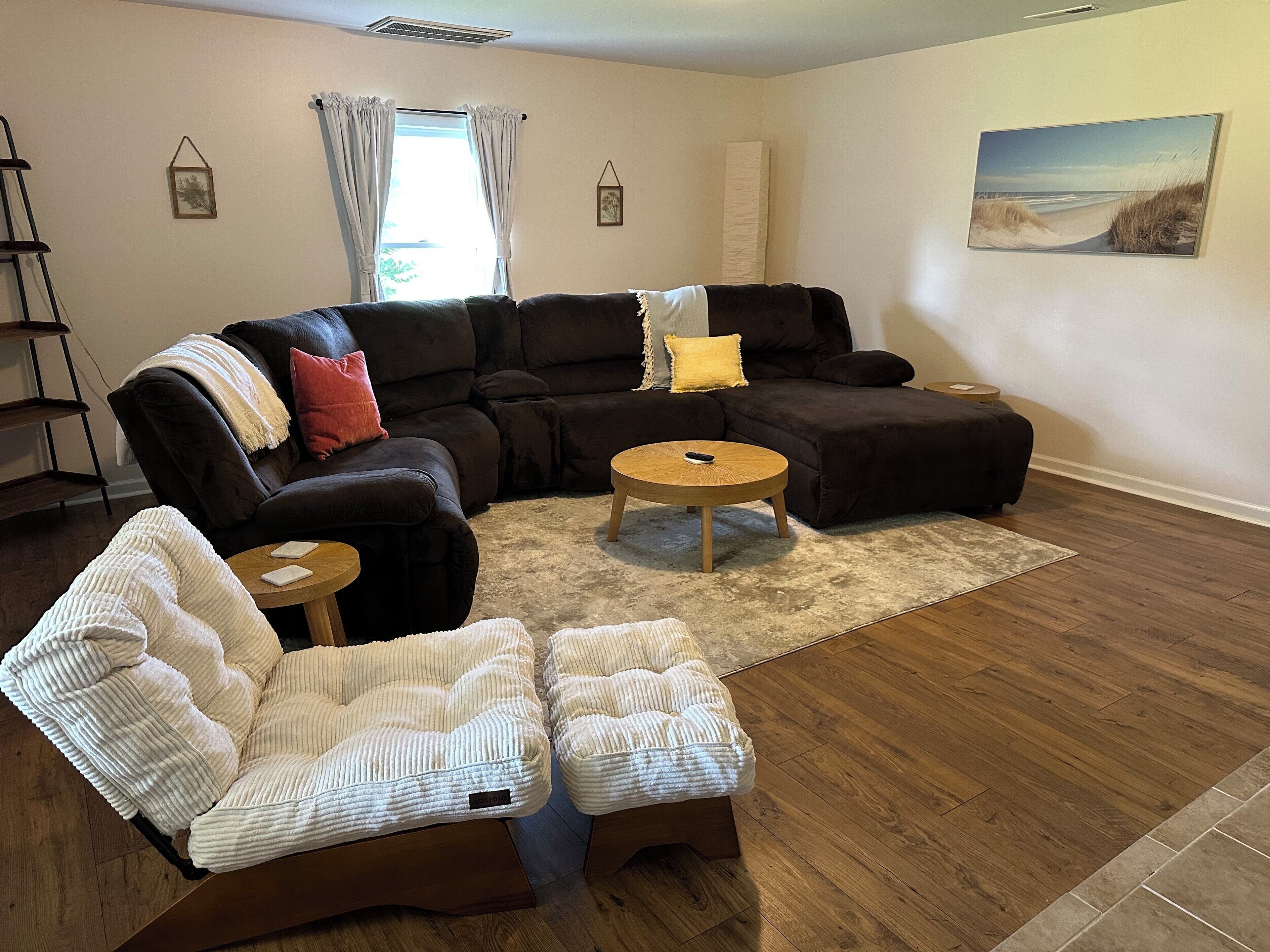 Télévision, cheminée